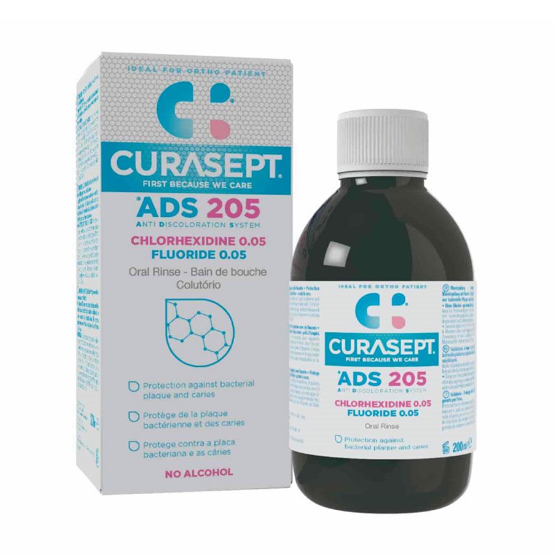 CURASEPT ADS 205 Mouthwash 0.05 % fl 200 ml