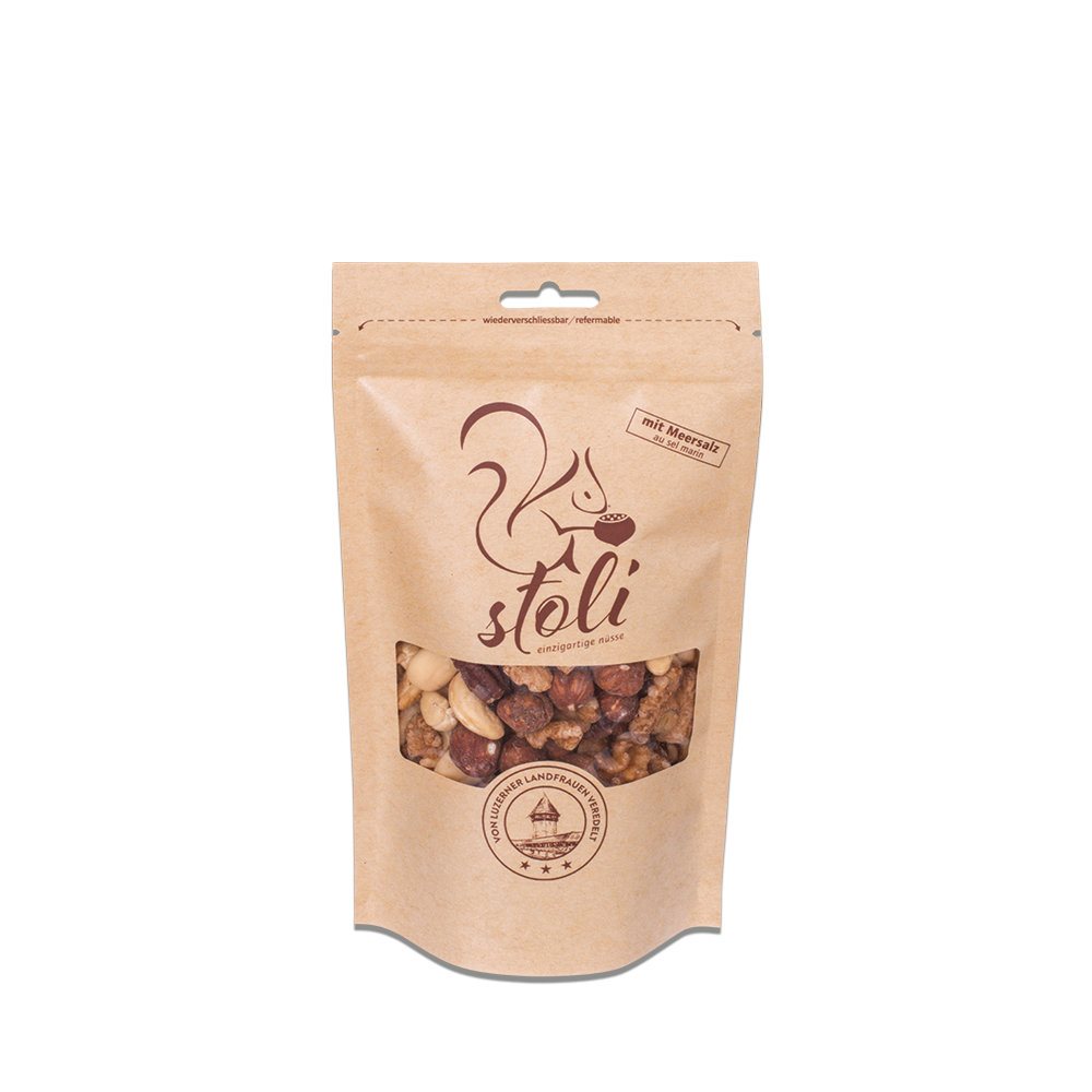 STOLI mélange de noix au sel marin sach 175 g