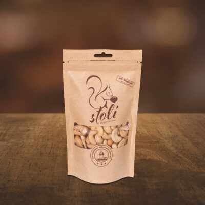 STOLI noix de cajou au sel marin sach 185 g