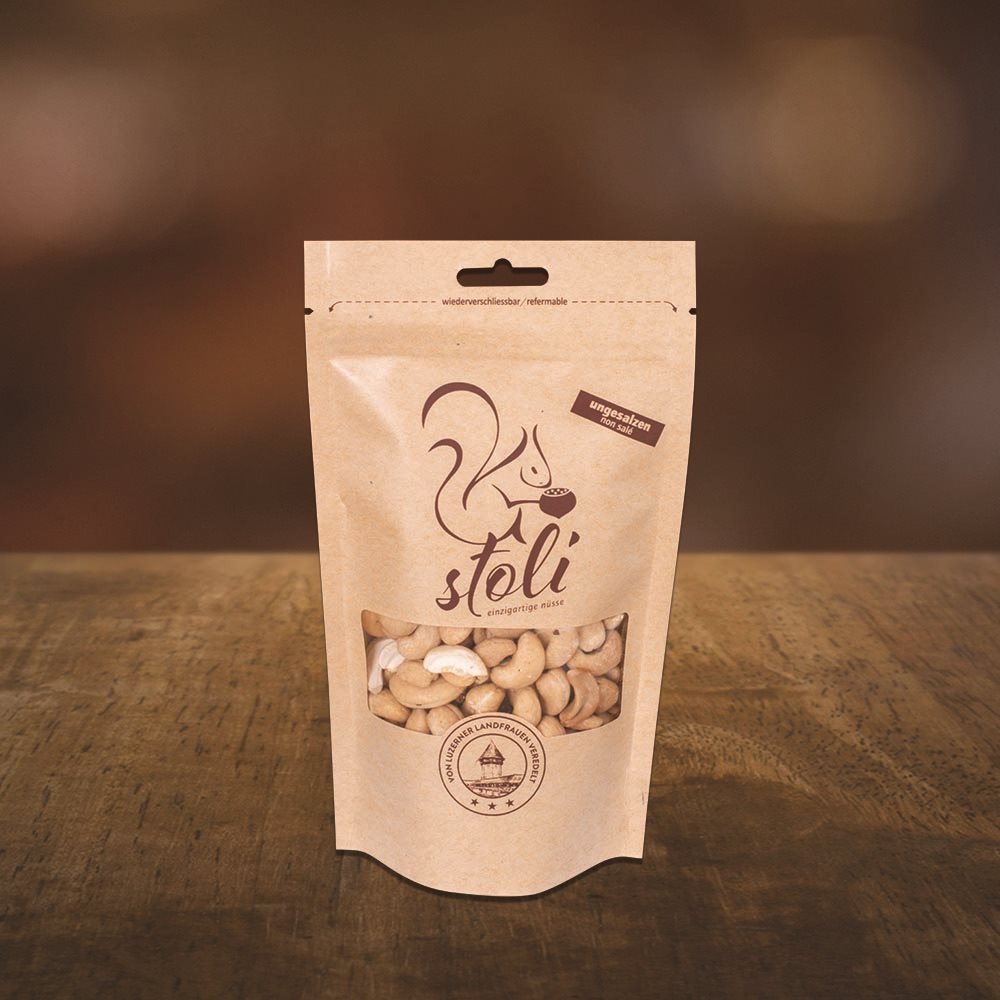 STOLI noix de cajou non salé sach 185 g