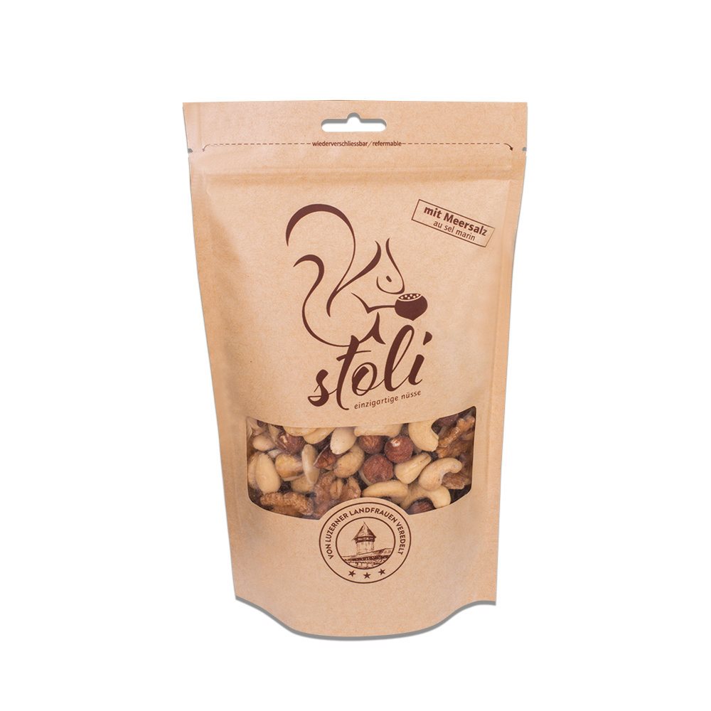 STOLI mélange de noix au sel marin sach 351 g