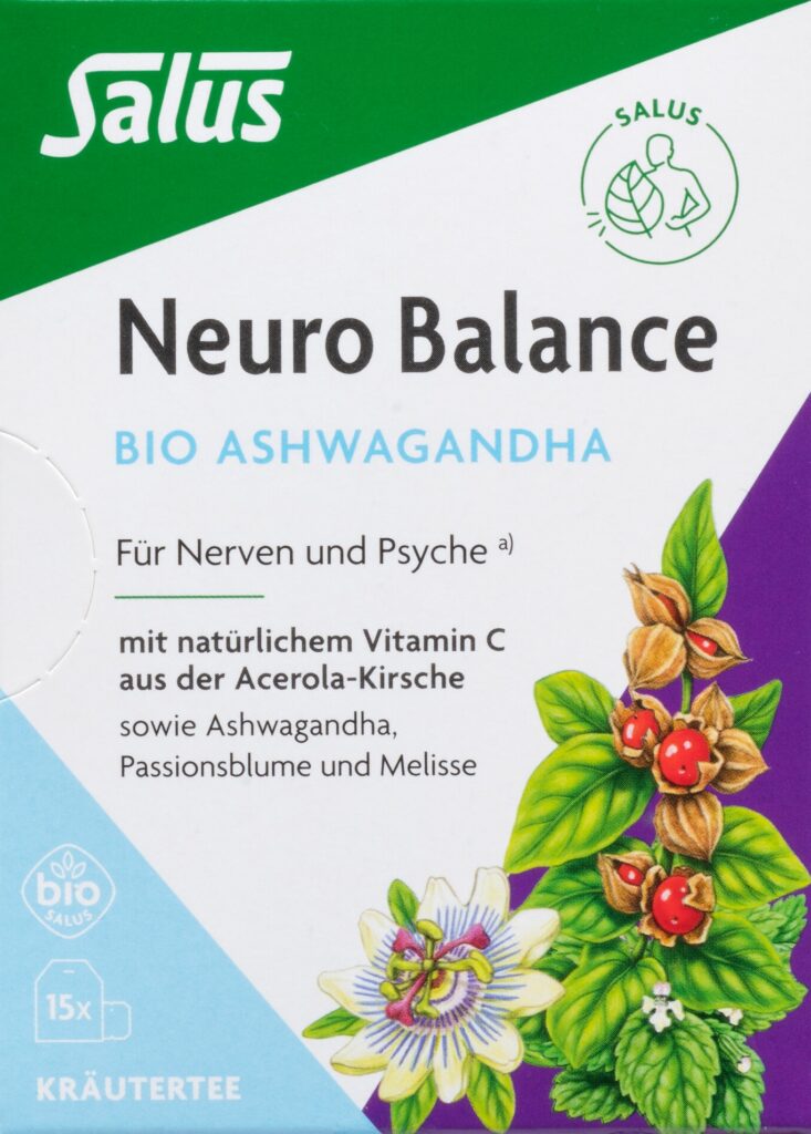 SALUS Neuro Balan ashwagandha tis bio sach 15 pce