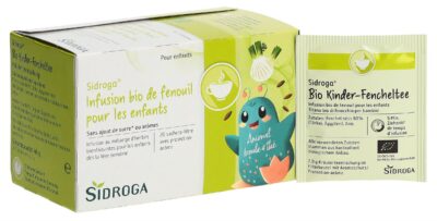 SIDROGA infusion bio de fenouil pour enfant 20 pce