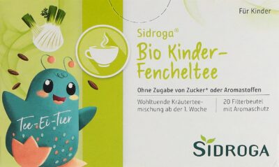 SIDROGA infusion bio de fenouil pour enfant 20 pce