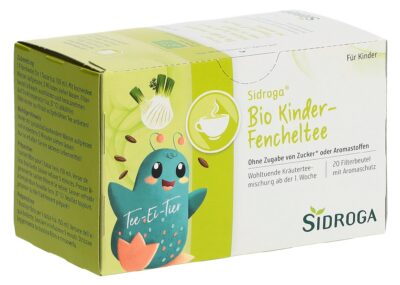 SIDROGA infusion bio de fenouil pour enfant 20 pce