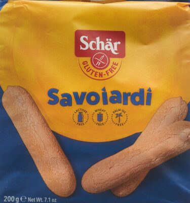 SCHÄR savoiardi biscuits sans gluten 200 g