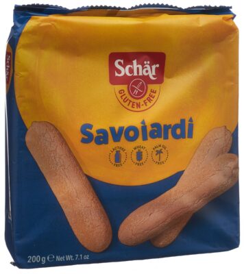 SCHÄR savoiardi biscuits sans gluten 200 g