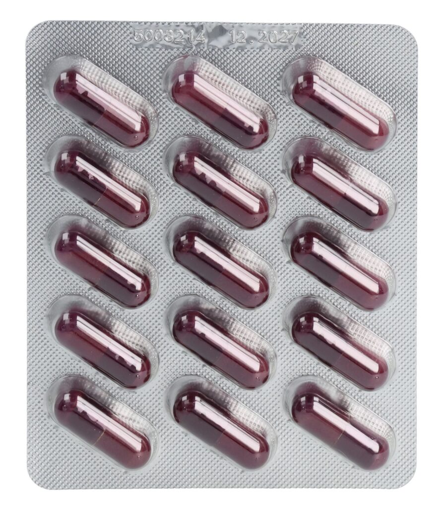 BURGERSTEIN Mood caps 60 pce