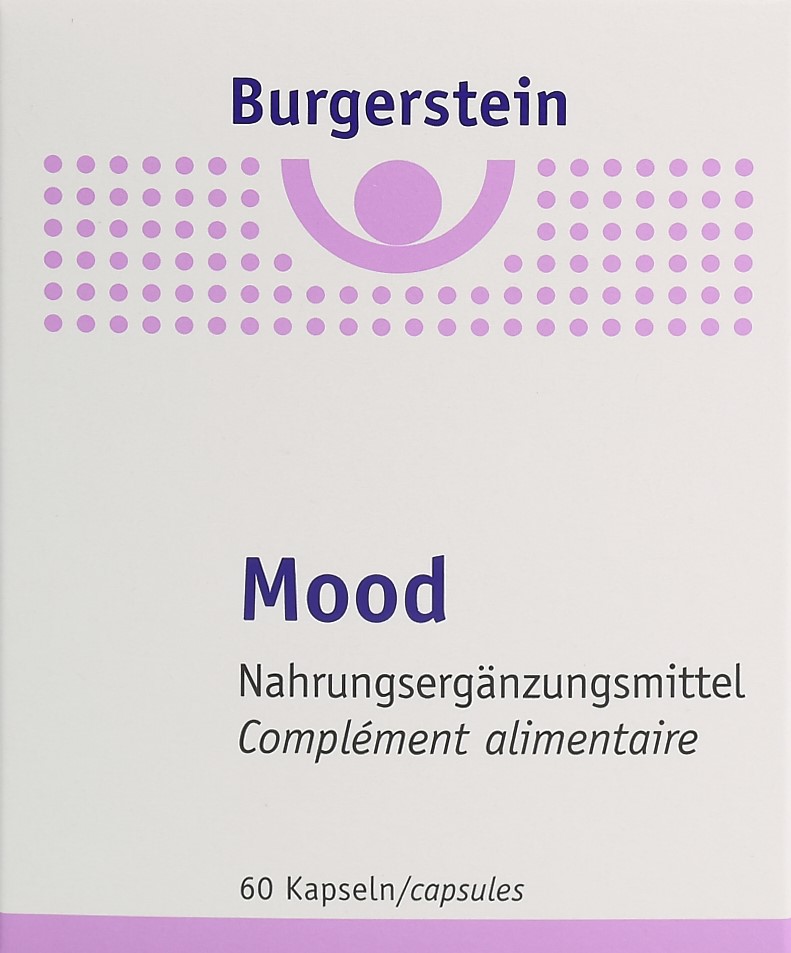 BURGERSTEIN Mood caps 60 pce