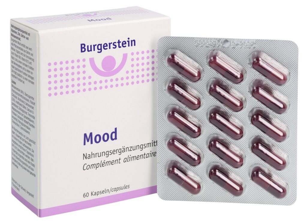 BURGERSTEIN Mood caps 60 pce