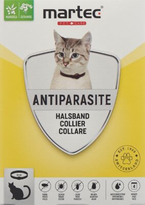 MARTEC PET CARE collier pour chats ANTIPARASITE