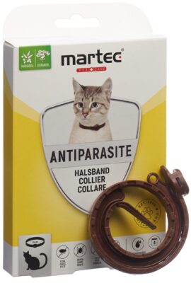 MARTEC PET CARE collier pour chats ANTIPARASITE