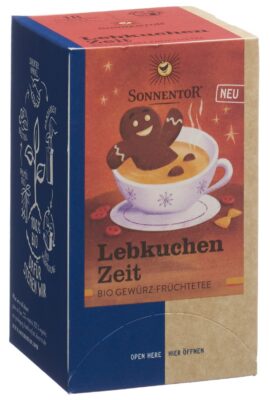 SONNENTOR Lebkuchen Zeit Tee BIO sach 18 pce