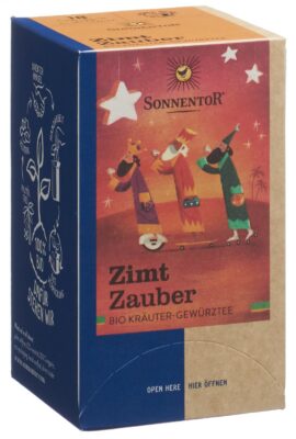SONNENTOR Zimt Zauber Tee BIO sach 18 pce
