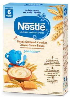 NESTLE Baby Cereals saveur biscuit 450 g