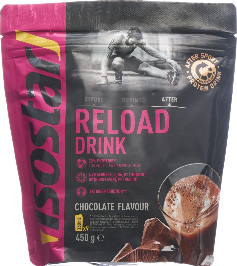 ISOSTAR Reload Drink pdr Schokolade sach 450 g