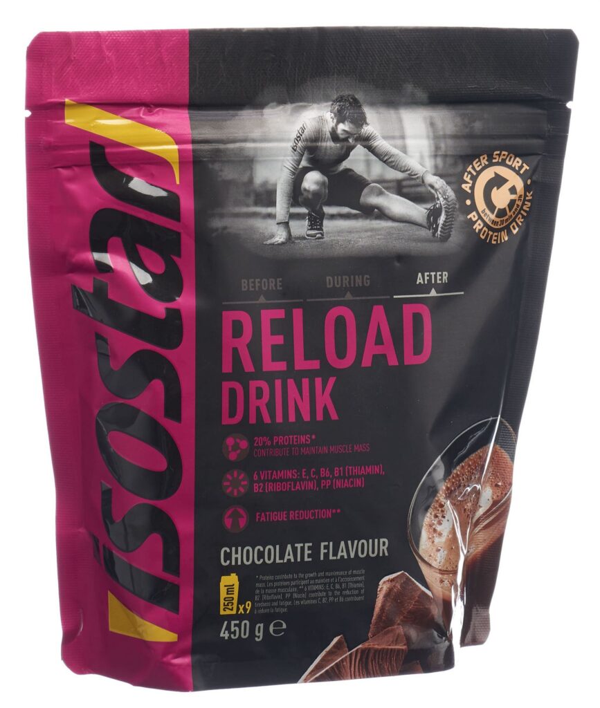ISOSTAR Reload Drink pdr Schokolade sach 450 g