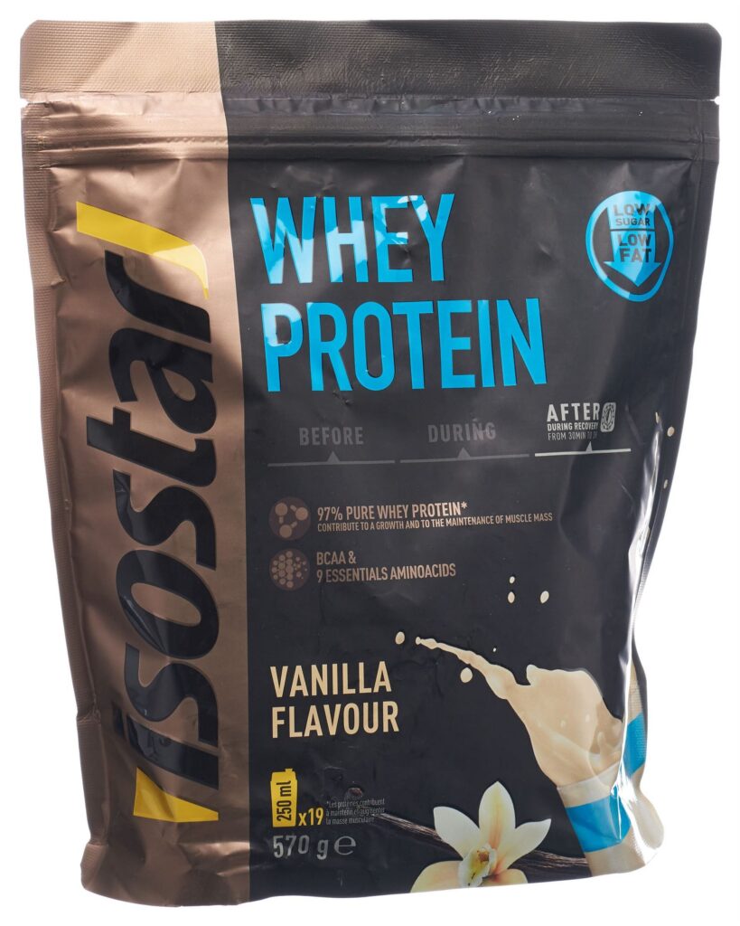 ISOSTAR Whey Protein pdr Vanille sach 570 g