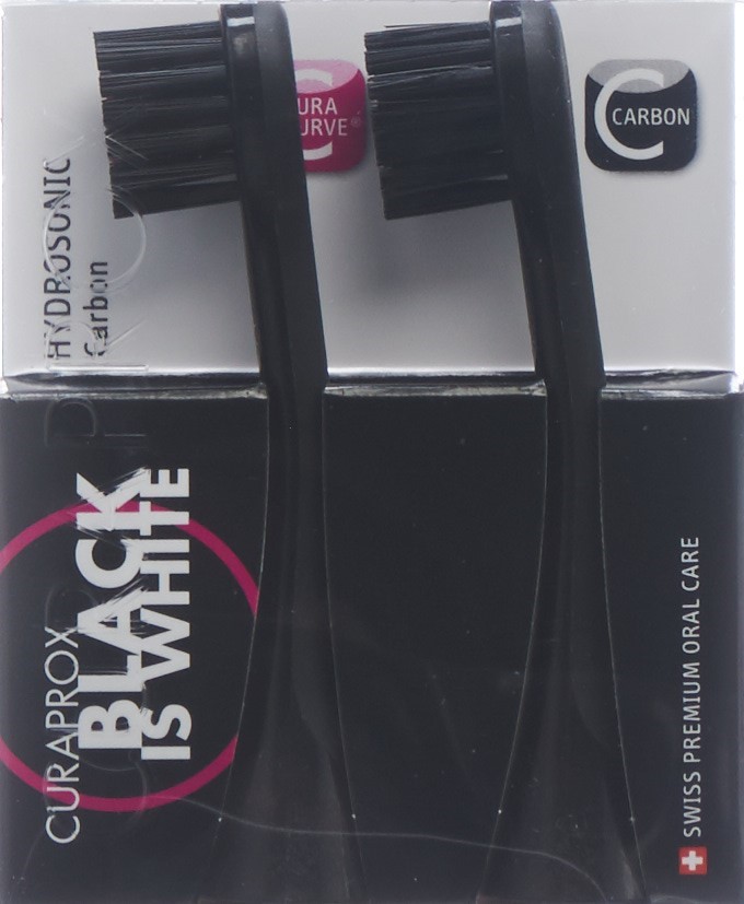 CURAPROX Hydrosonic BIW sonic brush têt carb 2 pce