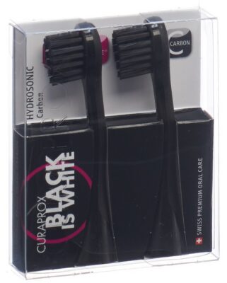 CURAPROX Hydrosonic BIW sonic brush têt carb 2 pce