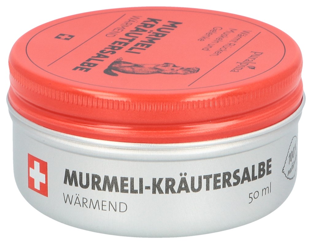 PURALPINA Pommade marmotte herbes chauff 50 ml