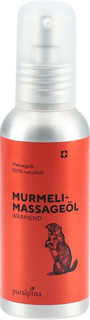 PURALPINA Huile marmotte massage 100 ml