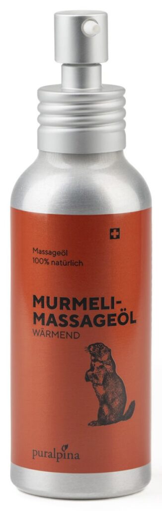 PURALPINA Huile marmotte massage 100 ml