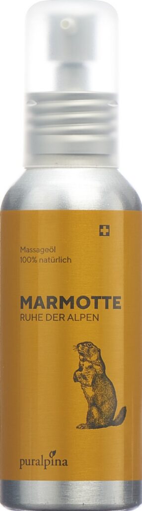 PURALPINA Marmotte Huile de massage 100 ml