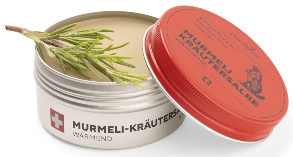 PURALPINA Pommade marmotte herbes chauff 100 ml