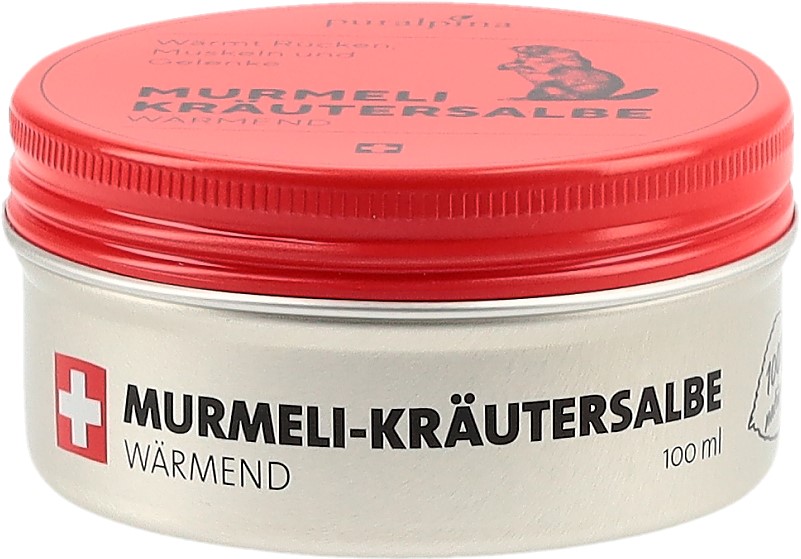 PURALPINA Pommade marmotte herbes chauff 100 ml