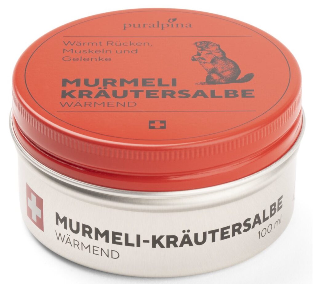 PURALPINA Pommade marmotte herbes chauff 100 ml