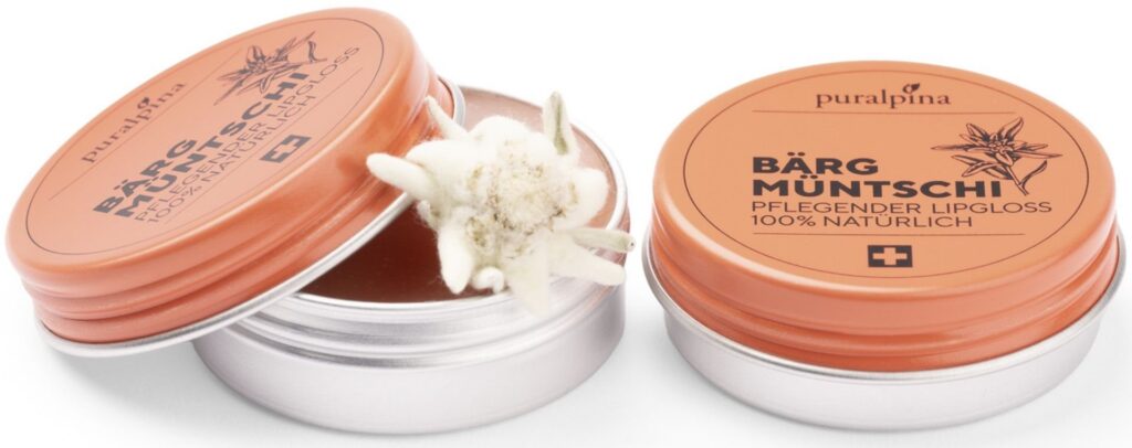 PURALPINA Bärgmüntschi Brillant à lèvres pot 10 ml