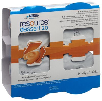 RESOURCE dessert 2.0 caramel 4 cup 125 g