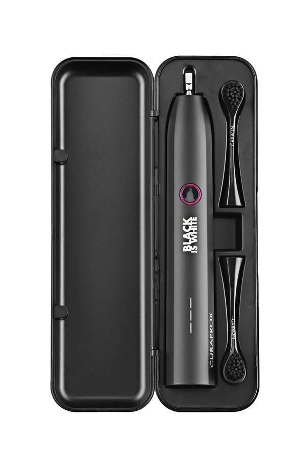 CURAPROX Hydrosonic Black is white sonic toothbru
