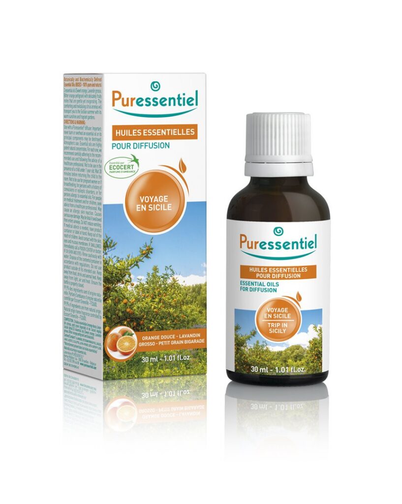 PURESSENTIEL Duftmisch Reise Siz äth Öl Diff 30 ml