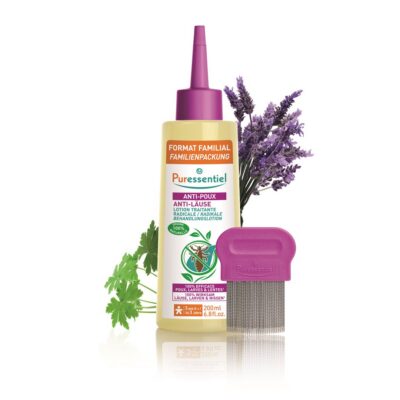 PURESSENTIEL lotion avec peigne anti-poux 200 ml