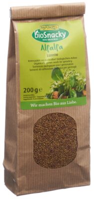 BIOSNACKY Alfalfa Lucerne sach 200 g