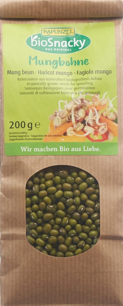 BIOSNACKY Haricot mungo sach 200 g