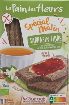 LE PAIN DES FLEURS spécial matin sarras bio 230 g