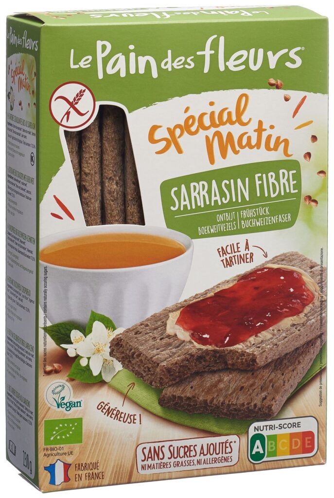 LE PAIN DES FLEURS spécial matin sarras bio 230 g