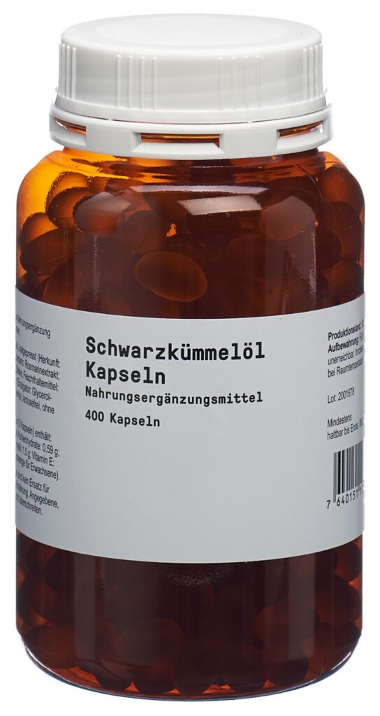 NATURAGE huile graine nigelle caps bte 400 pce