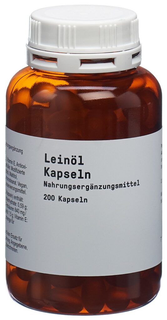 NATURAGE huile de lin caps bte 200 pce