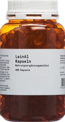 NATURAGE huile de lin caps bte 400 pce