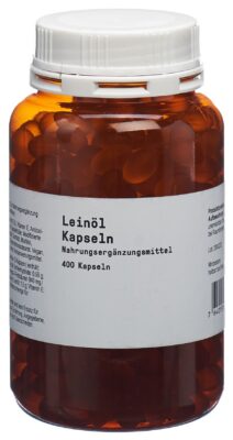 NATURAGE huile de lin caps bte 400 pce