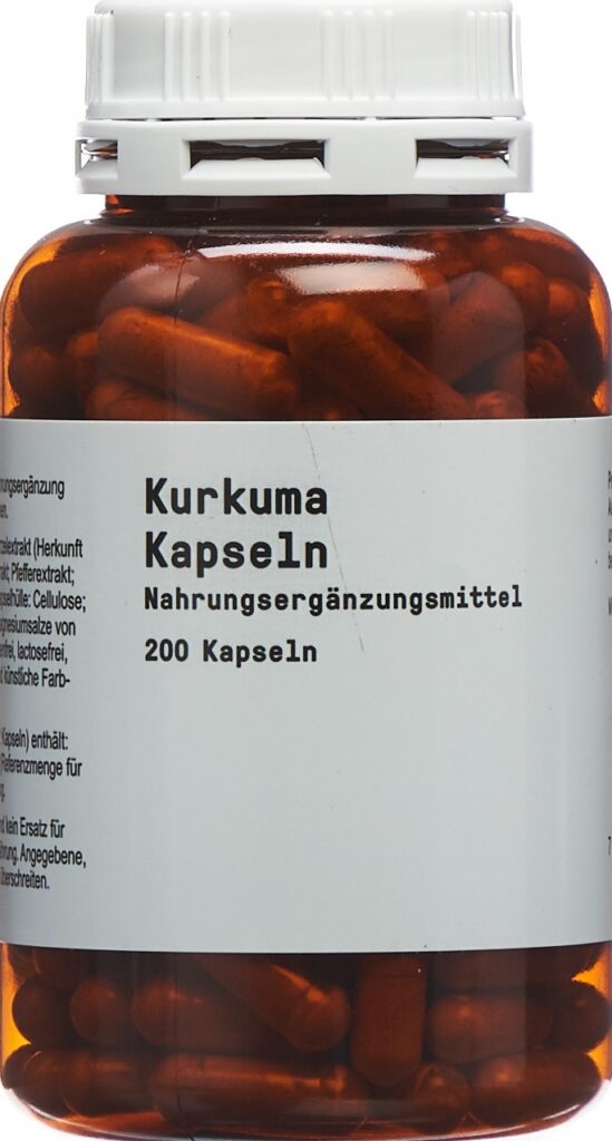 NATURAGE kurkuma caps bte 200 pce