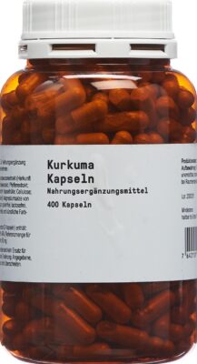 NATURAGE kurkuma caps bte 400 pce