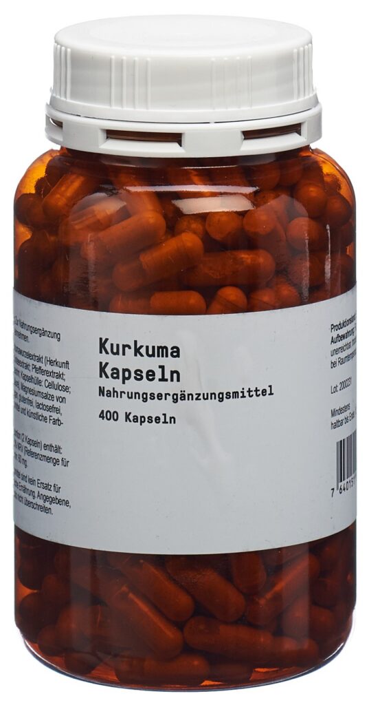 NATURAGE kurkuma caps bte 400 pce