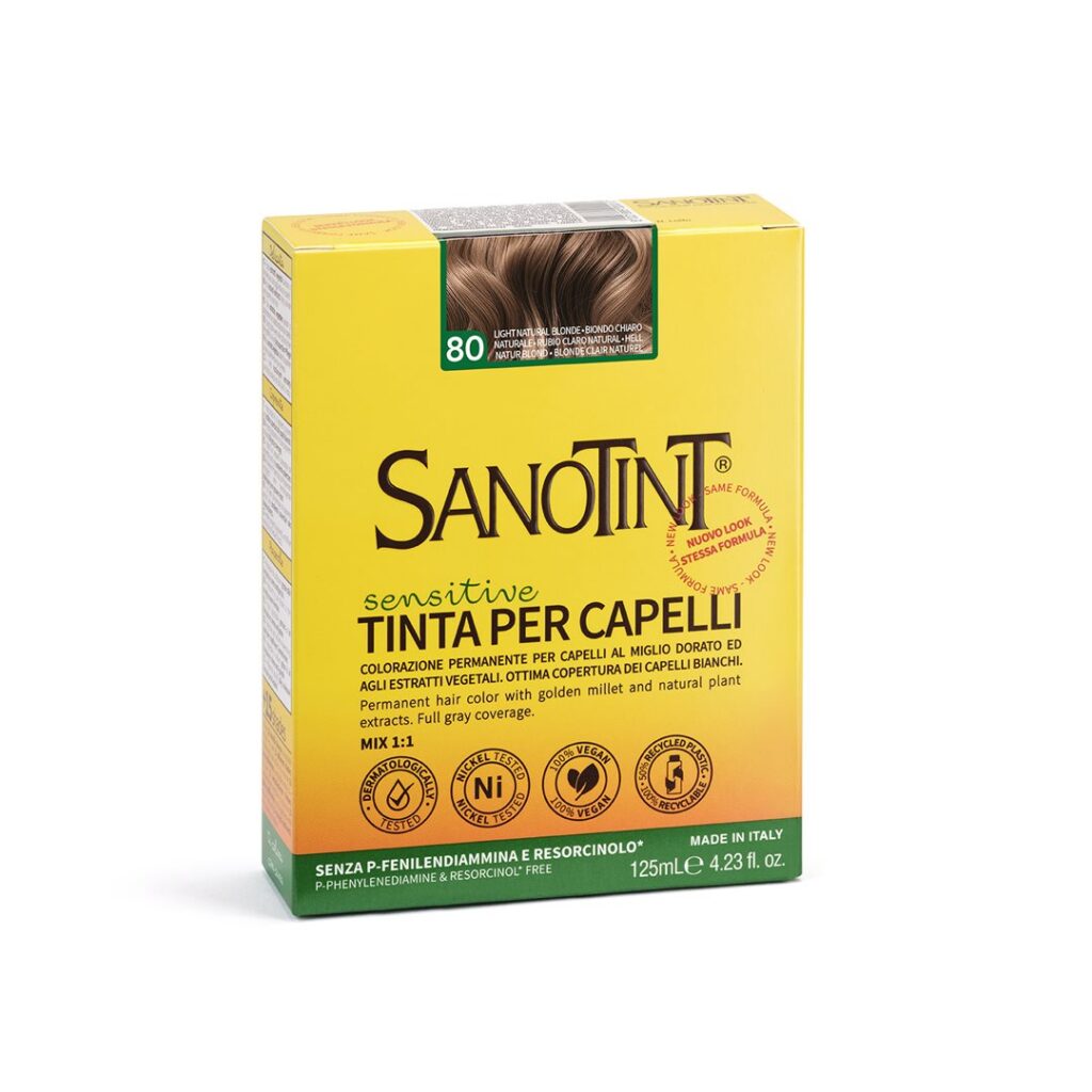 SANOTINT Sensitive teinture 80 blond clair naturel