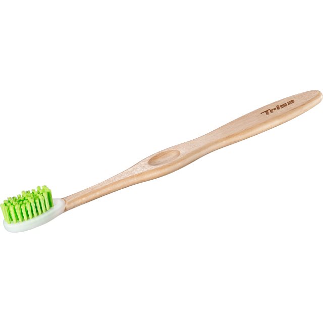 TRISA Natural Clean brosse à dents en bois soft