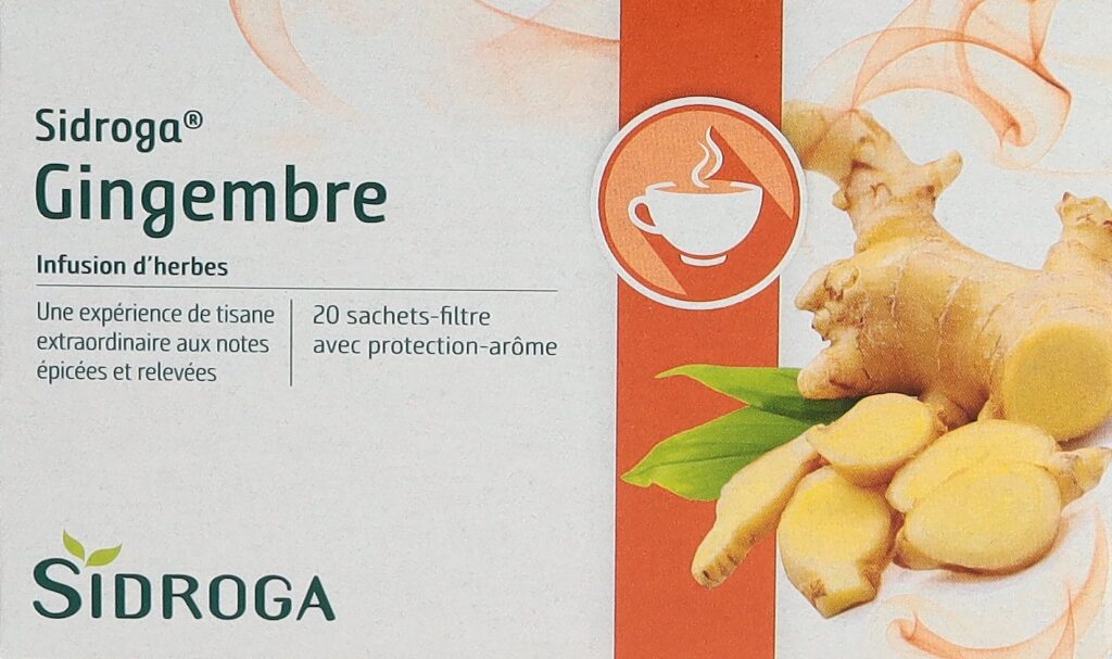 SIDROGA gingembre sach 20 pce